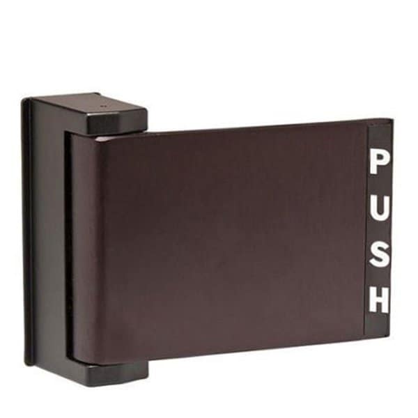 Ilco: PADDLE - PUSH TO LEFT, DARK BRONZE